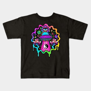 Ufo drip Kids T-Shirt